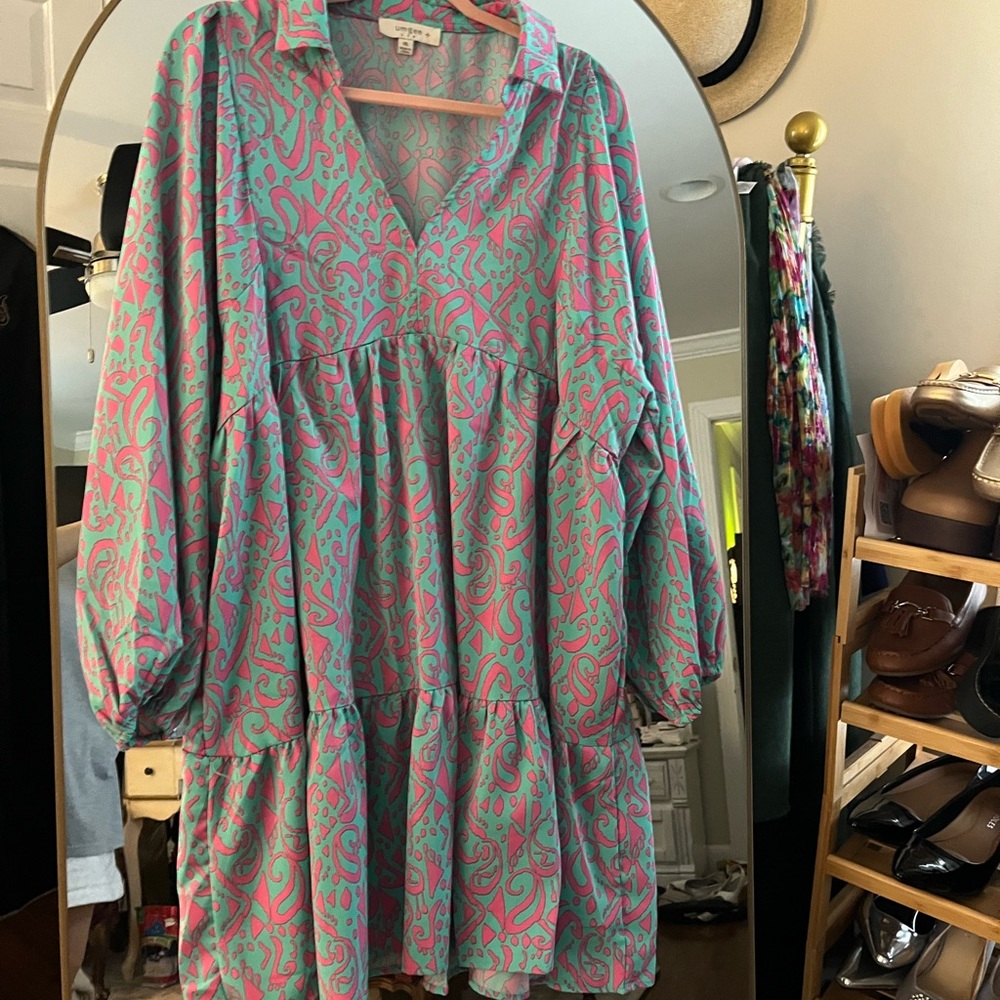 Colorful Patterned Dress